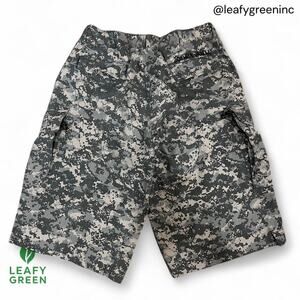 Joshua Jamal Digital Camo Cargo Jort Shorts Tan Army us sz 32 Baggy Wide Leg